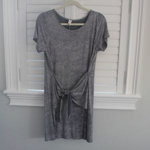 Tie Waist T-Shirt Dress